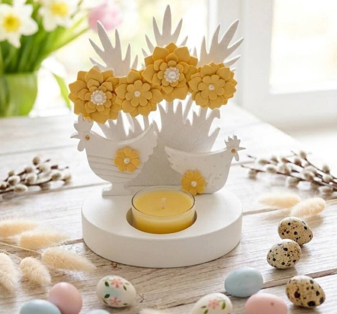 Poules de Pâques - Personnalisation Couleur offerte