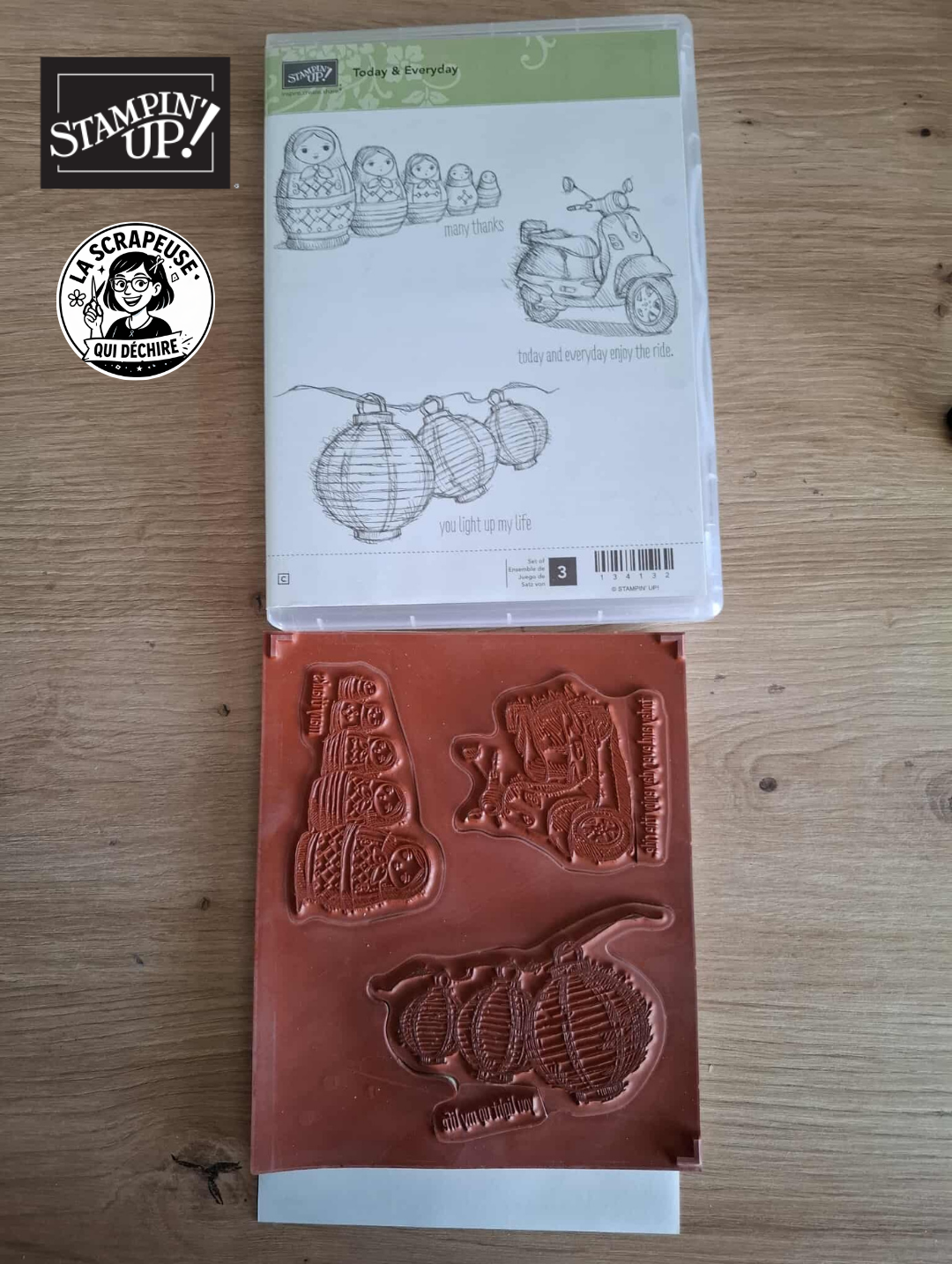 Set de tampons mousse "Today & Everyday" Stampin’Up - Occasion