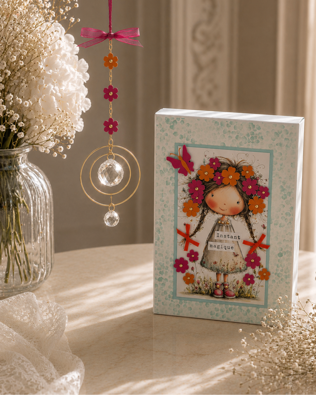Coffret Attrape Soleil Cercles dorés