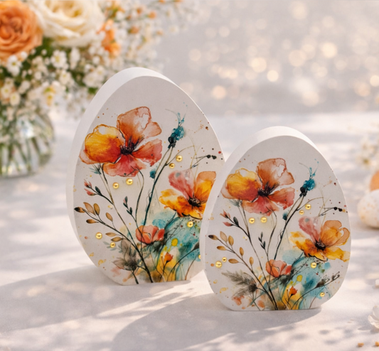 Duo Oeufs design - colorés