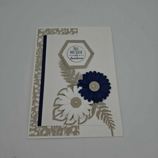 Carte bonheur mariage 